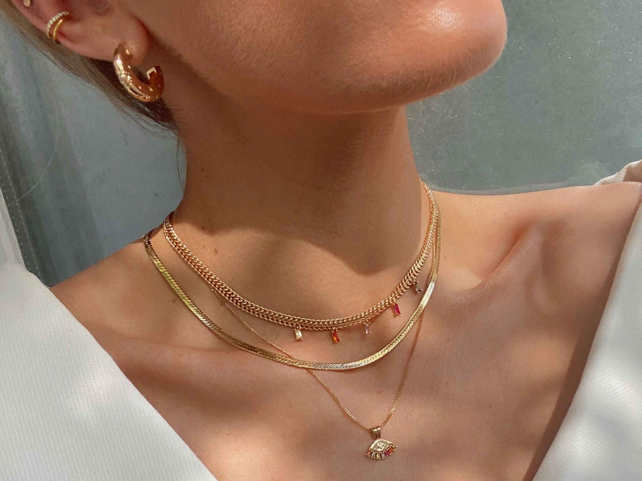 UK Womens Necklace Swirl Pendant Silver Long Chain Girls Gift Fashion Jewellery